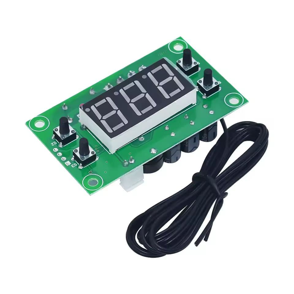 ماژول ترموستات دیجیتال 12V DC XH-W1308 سگمنت قرمز — تصویر ۳