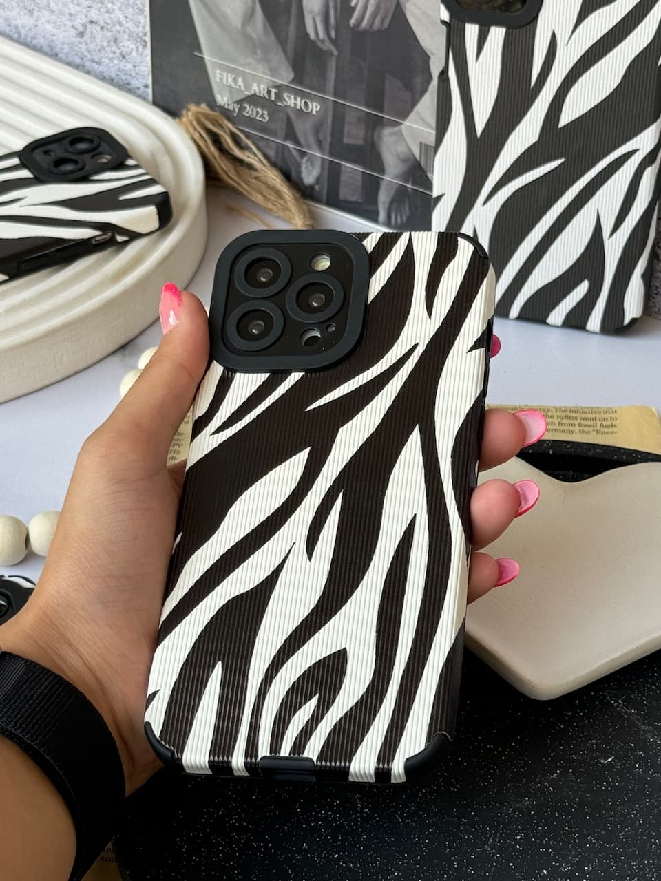 قاب کبریتی Zebra (آیفون سامسونگ شیائومی)