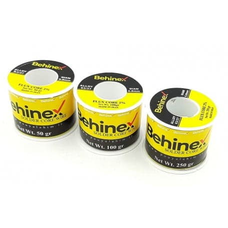 سیم لحیم 0.8mm 50g مارک بهینکس — تصویر ۲
