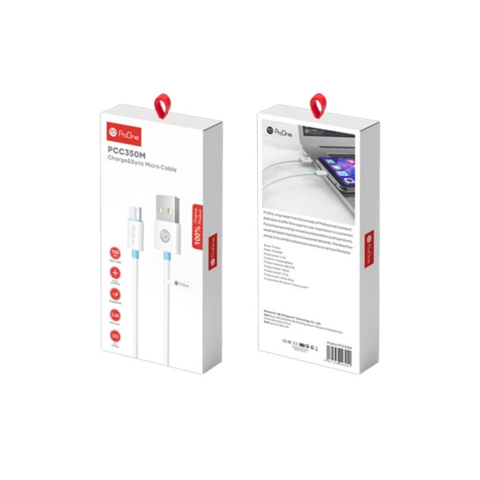 کابل شارژ Micro-USB پرووان مدل PCC350M به طول 1متر — تصویر ۳