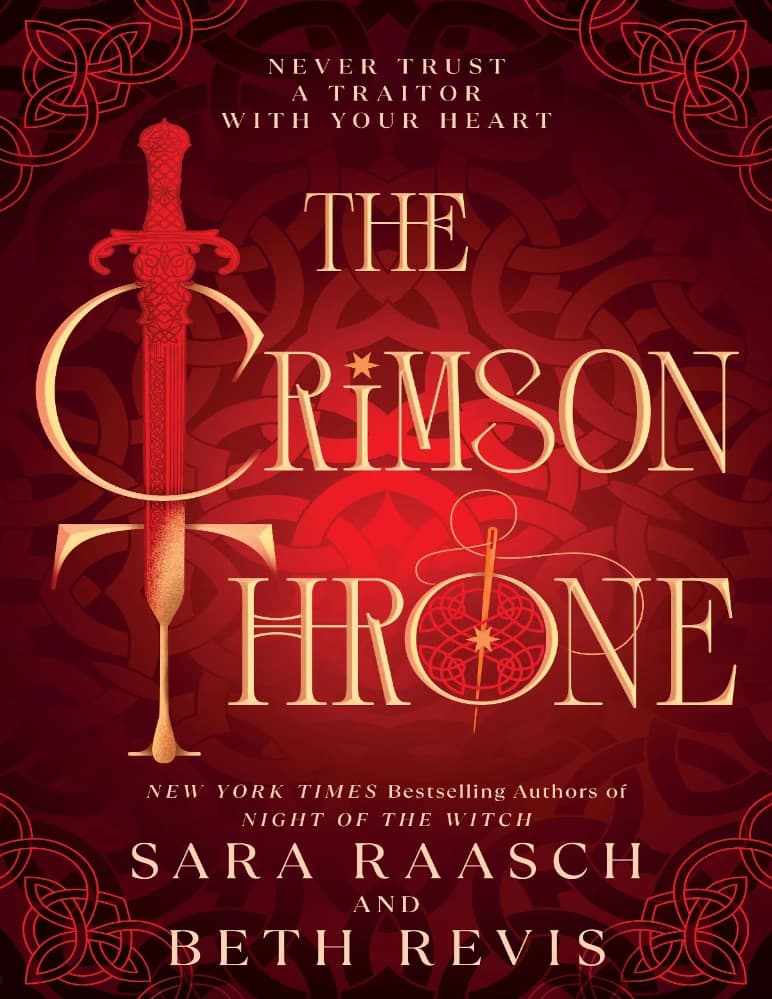 کتاب The Crimson Throne (تخت سلطنت زرشکی) نسخه انگلیسی PDF | سارا راش