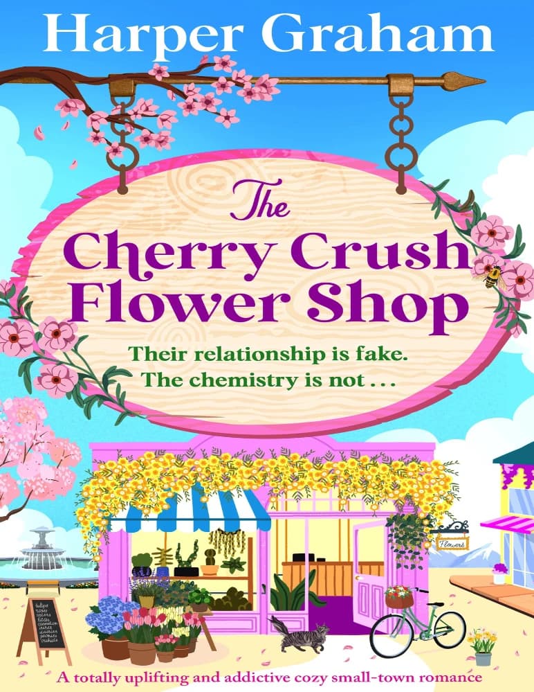 کتاب The Cherry Crush Flower Shop (گل فروشی چری کراش) نسخه انگلیسی PDF | هارپر گراهام