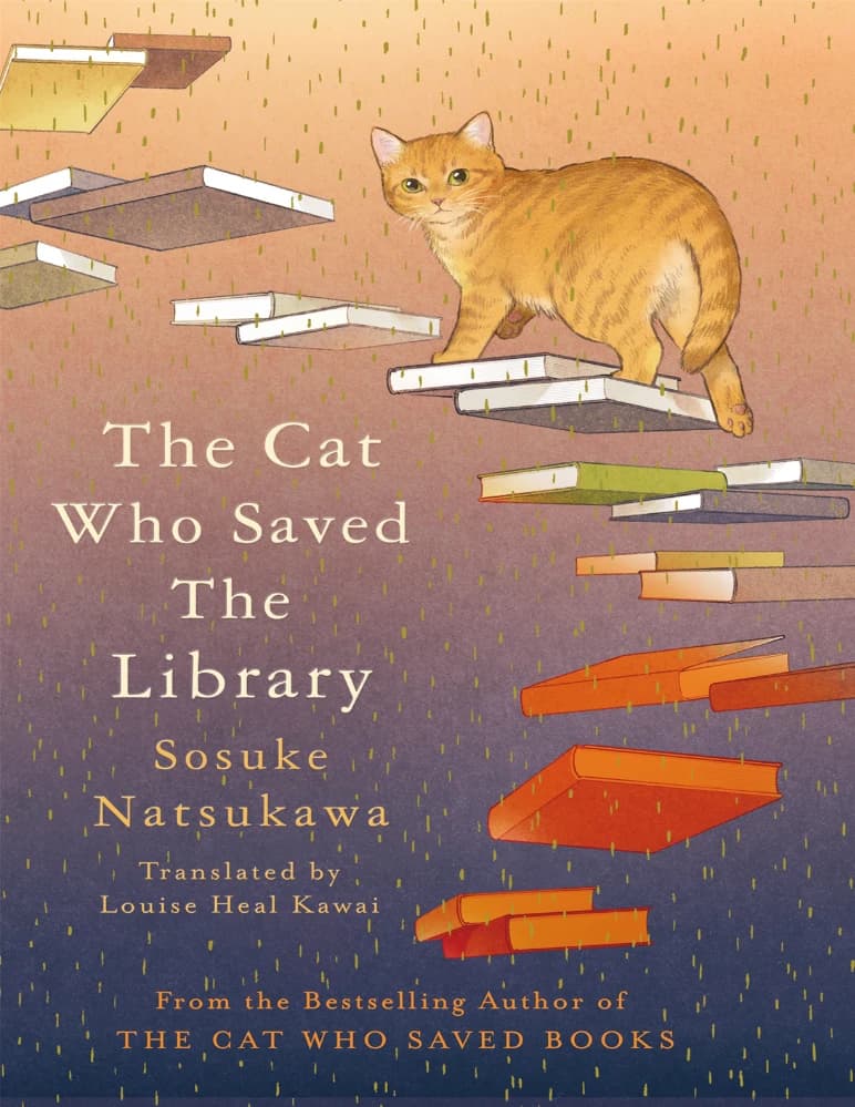 کتاب The Cat Who Saved the Library (گربه ای که کتابخانه را نجات داد) نسخه انگلیسی PDF | سوسوکه ناتسوکاوا
