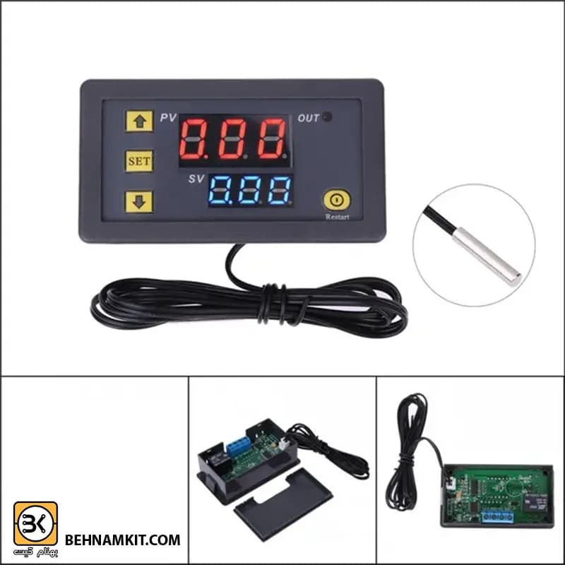 ترموستات W3230 digital thermostat 220V — تصویر ۵