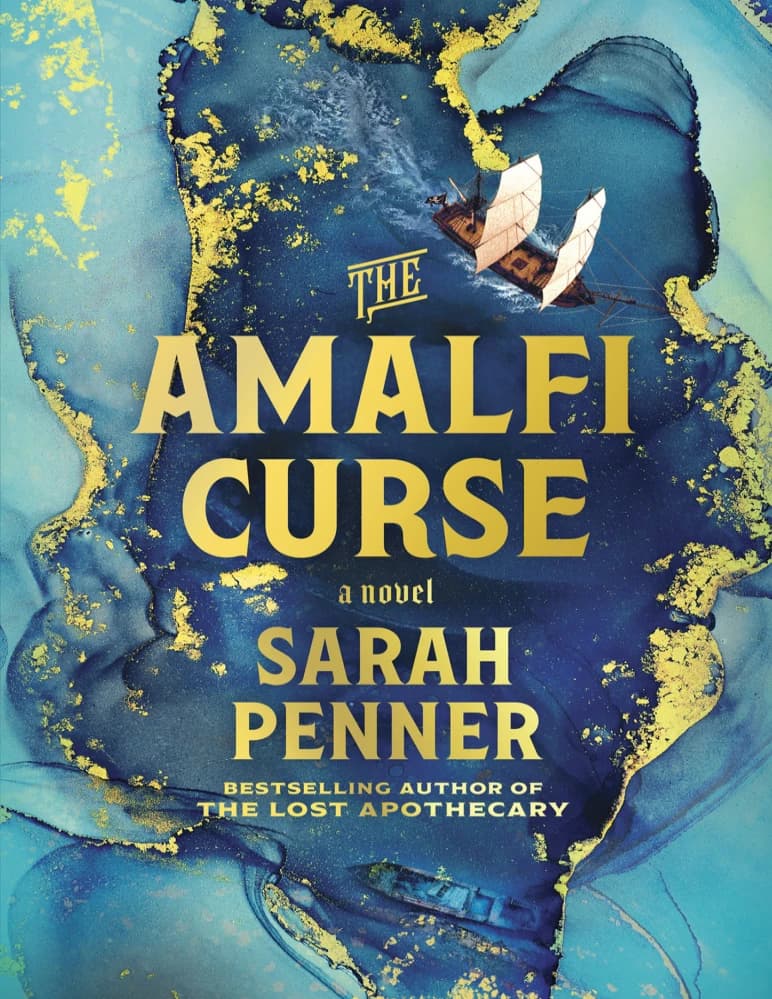 کتاب The Amalfi Curse (نفرین آمالفی) نسخه انگلیسی PDF | سارا پنر