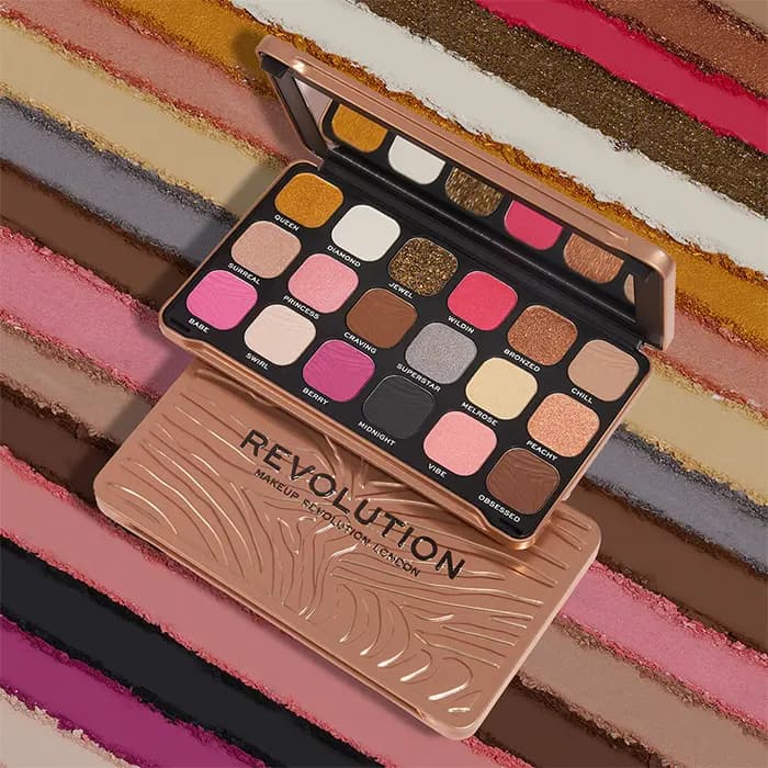 پالت سایه رولوشن فوراور فلاولس مدل Bare Pink — تصویر ۲