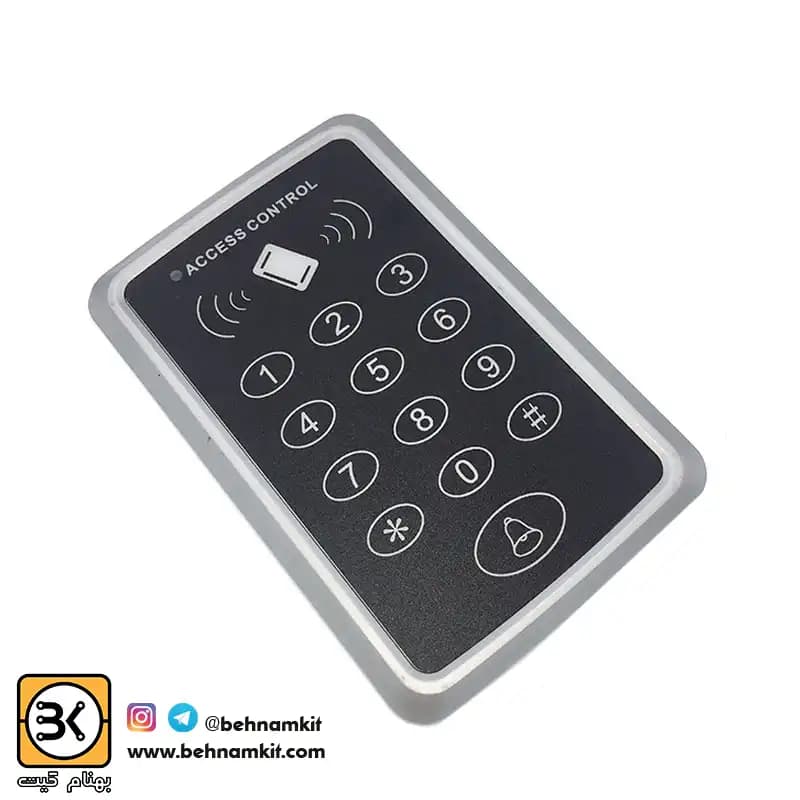 دستگاه اکسس کنترل RFID 13.56MHZ مدل RFID-T11 — تصویر ۴