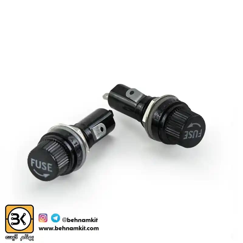 جافیوز پیچی بزرگ FUSE HOLDER 6×30 — تصویر ۲