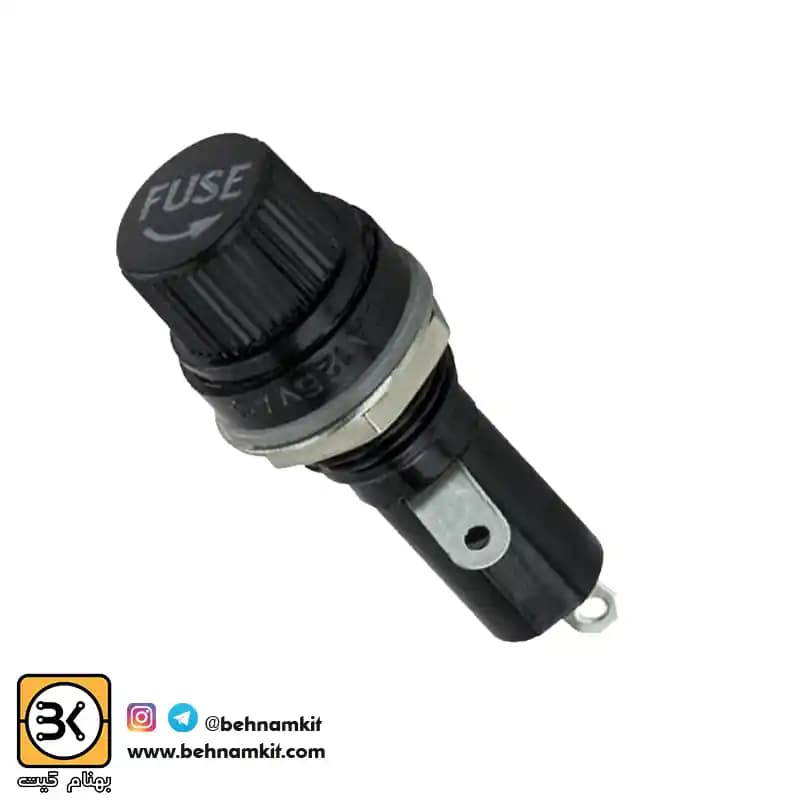 جافیوز پیچی بزرگ FUSE HOLDER 6×30