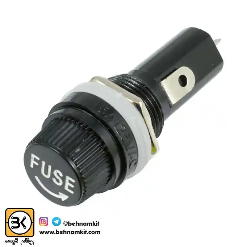 جافیوز پیچی کوچک FUSE HOLDER 5×20