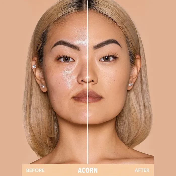 پنکیک کرم پودری شیگلم رنگ Acorn — تصویر ۳
