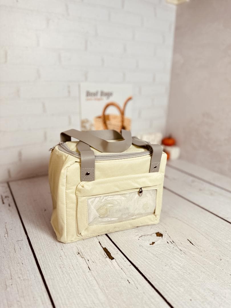 کیف لانچ باکس برزنتی ساده کد 8103 — تصویر ۲