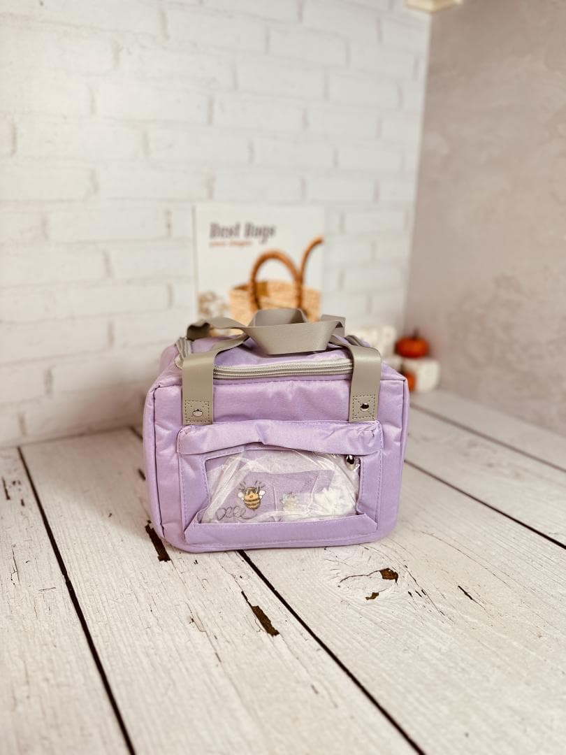 کیف لانچ باکس برزنتی ساده کد 8103 — تصویر ۳