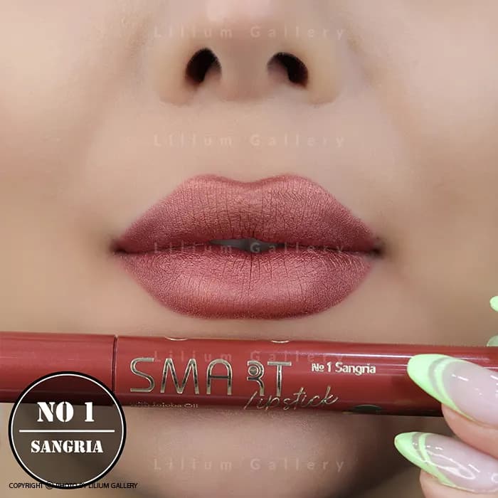 رژ لب پیچی اسمارت ایمپالا رنگ Sangria 01