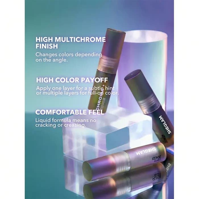 سایه چشم مایع کروم شیگلم رنگ Opal Essence — تصویر ۴