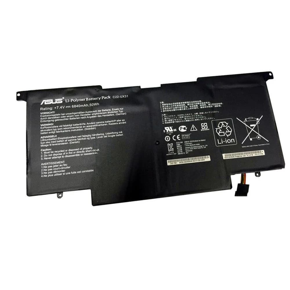 باتری لپ تاپ ایسوس مدل Asus ZenBook UX31 series