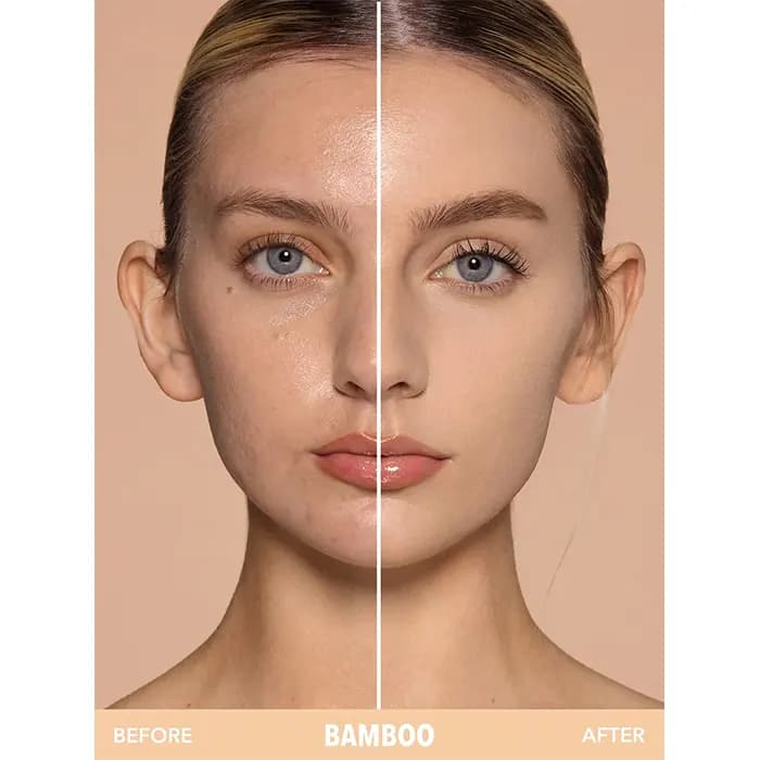 پنکیک کرم پودری شیگلم رنگ Bamboo — تصویر ۳