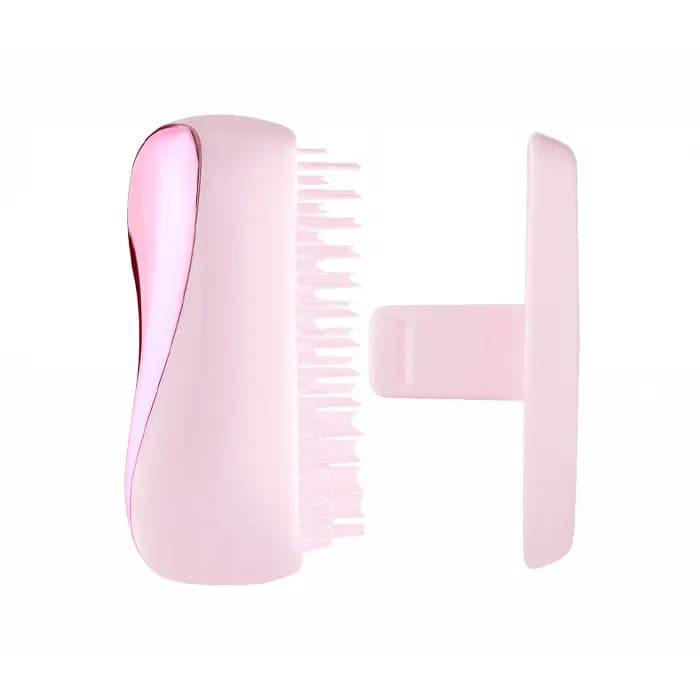 برس مو تنگل تیزر مدل کامپکت اسلایدر رنگ Baby Pink Chrome — تصویر ۲