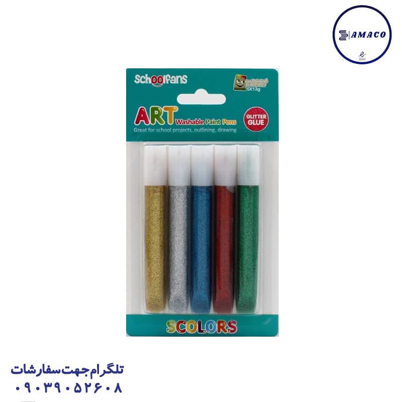 اسکول فنز – چسب اکلیلی نئون 13 گرم 92712*