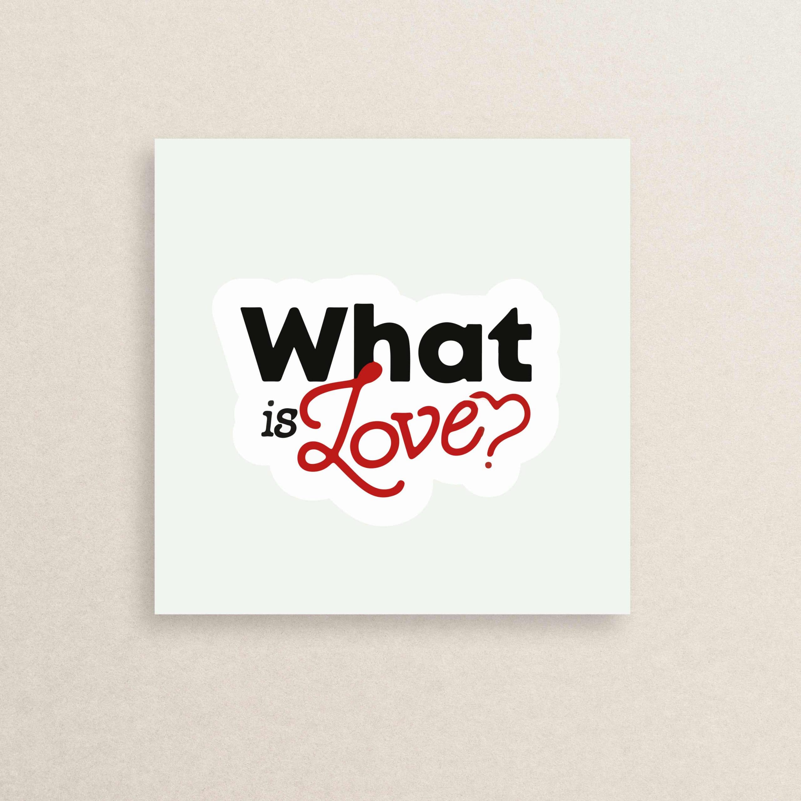 استیکر عاشقانه عشق چیست؟ 11 | What is Love sticker 11