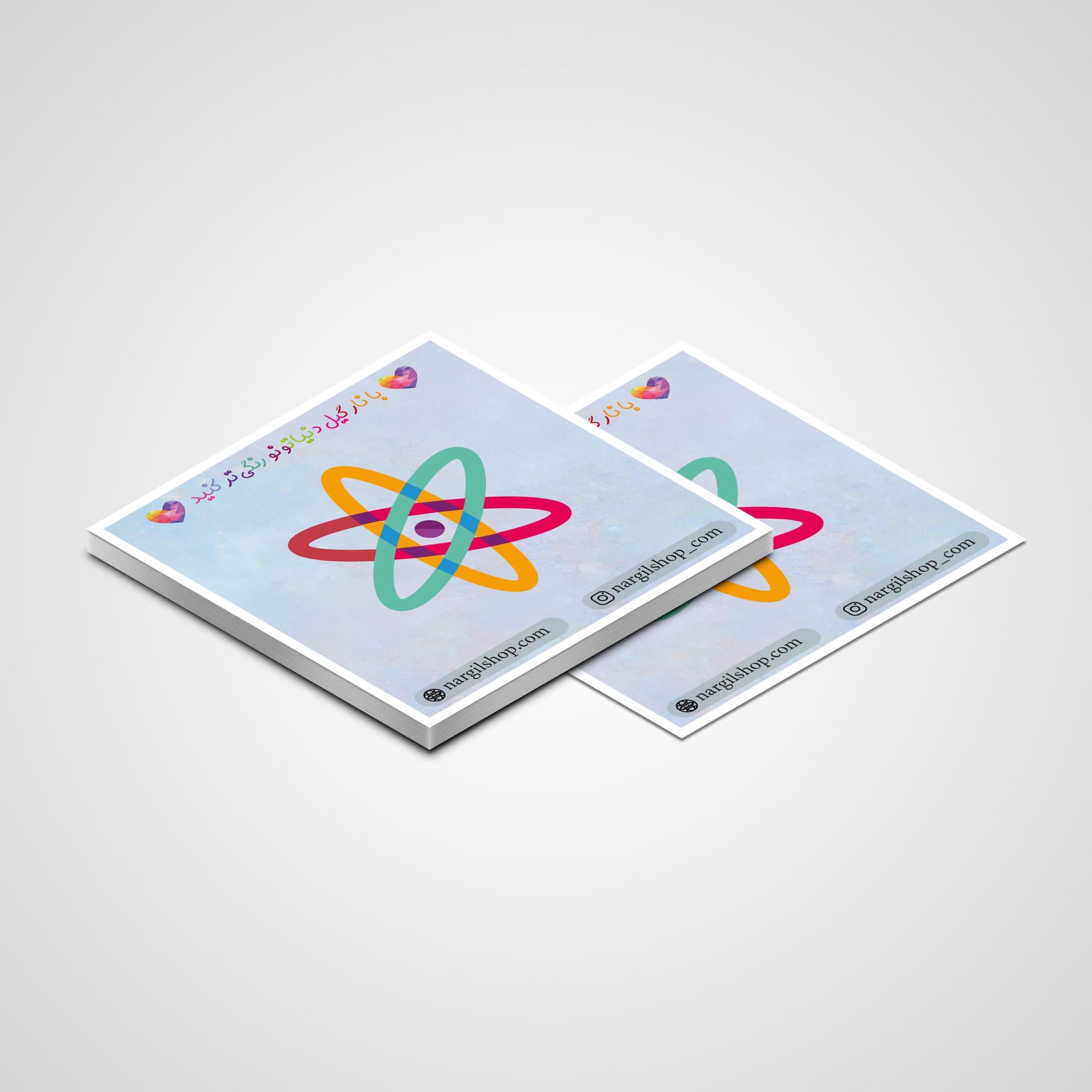 استیکر علم فیزیک 04 | Physics sticker 04 — تصویر ۲