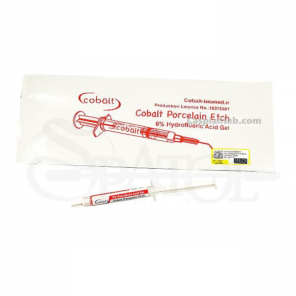 اسید اچ پرسلن HF porcelain Etch برند کبالت cobalt