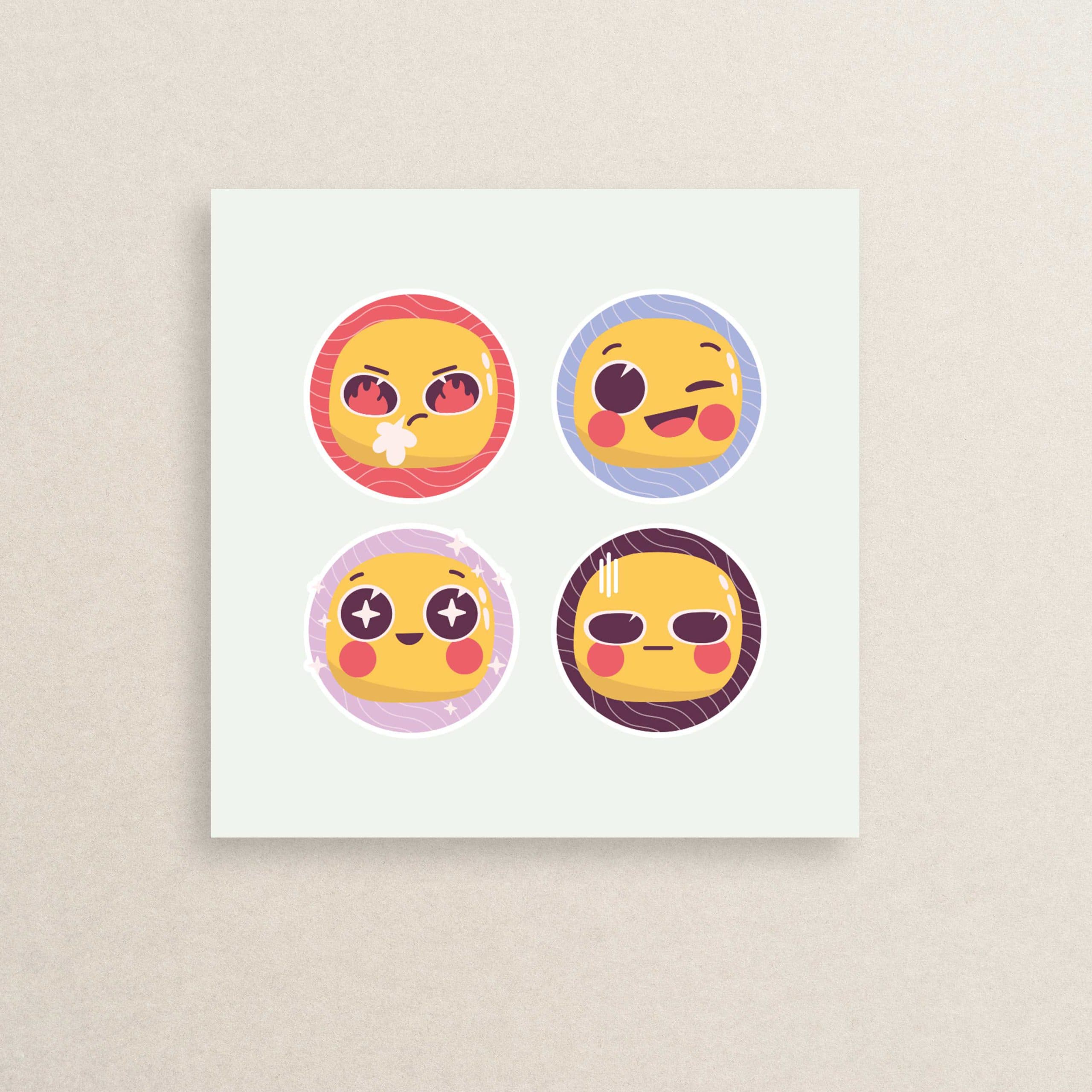 میکرو استیکر ایموجی 01 | Emoji sticker 01