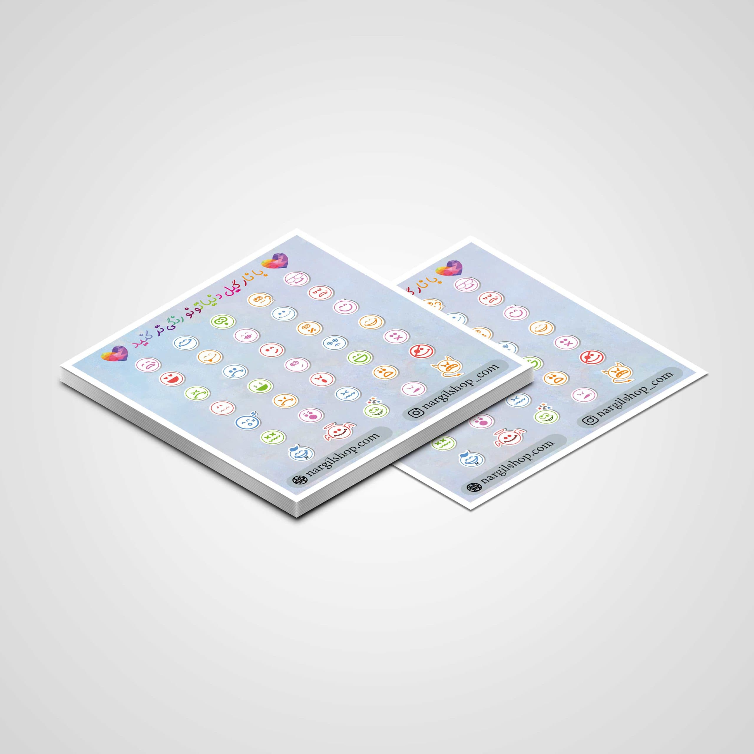 پک استیکر 35 تایی ایموجی 15 | Emoji Sticker pack 15 — تصویر ۲