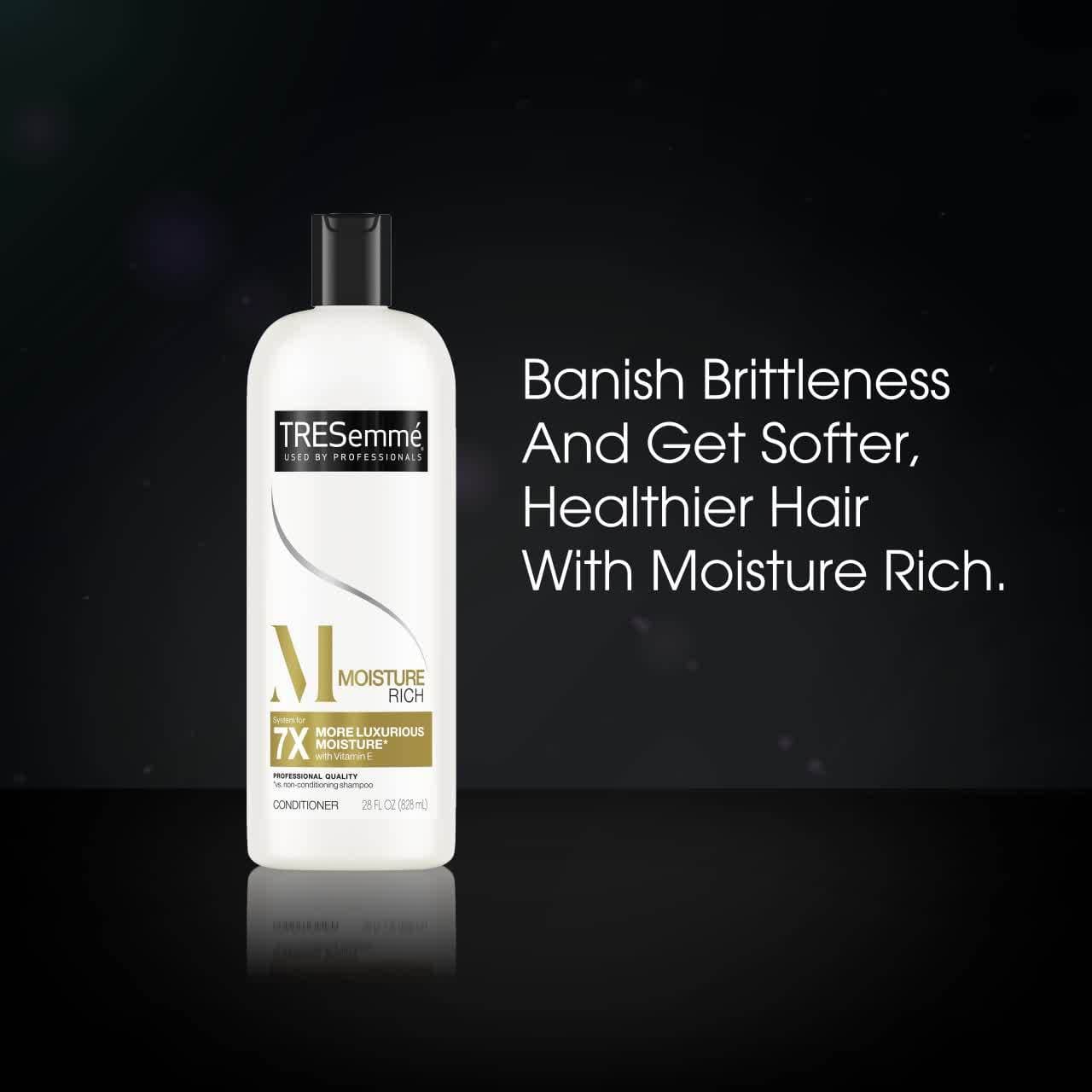 نرم کننده آبرسان عمیق ترسمه (ترزمه) Tresemme Moisture Rich حجم ۸۲۸ میلی لیتر — تصویر ۲