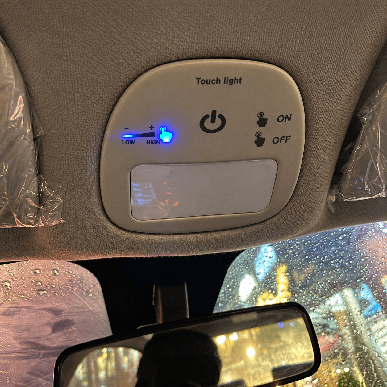 چراغ سقفی لمسی پژو 206، 207 و رانا — تصویر ۴
