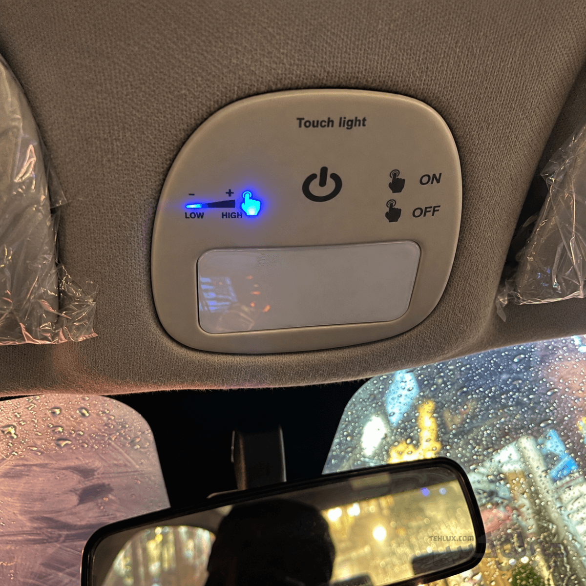 چراغ سقفی لمسی پژو 206، 207 و رانا — تصویر ۲