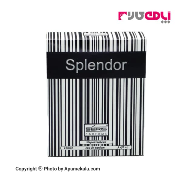 ادو پرفیوم سریس مردانه لیبل دار اصل مدل SPLENDOR — تصویر ۲