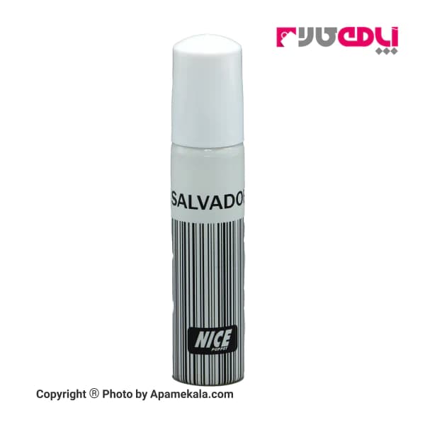عطر جیبی مردانه برند نایس مدل SALVADOR