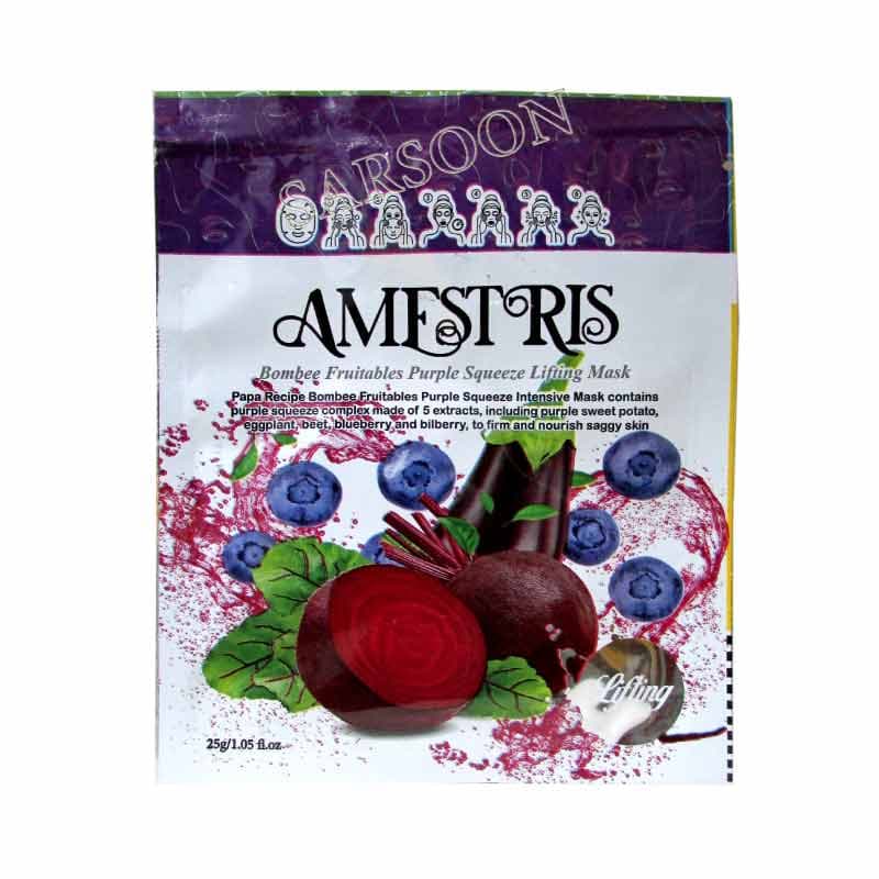 ماسک صورت ورقه ای عصاره لبو آمستریس Amestris Squeeze Mask