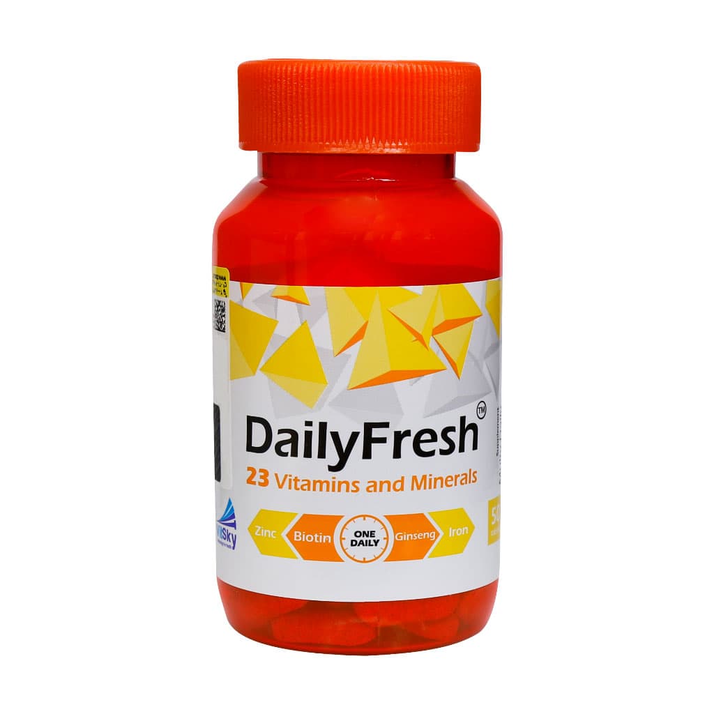 قرص دیلی فرش ویتسکای نوتریشن 50 عدد Vitsky Nutrition Daily Fresh 50 Tablets