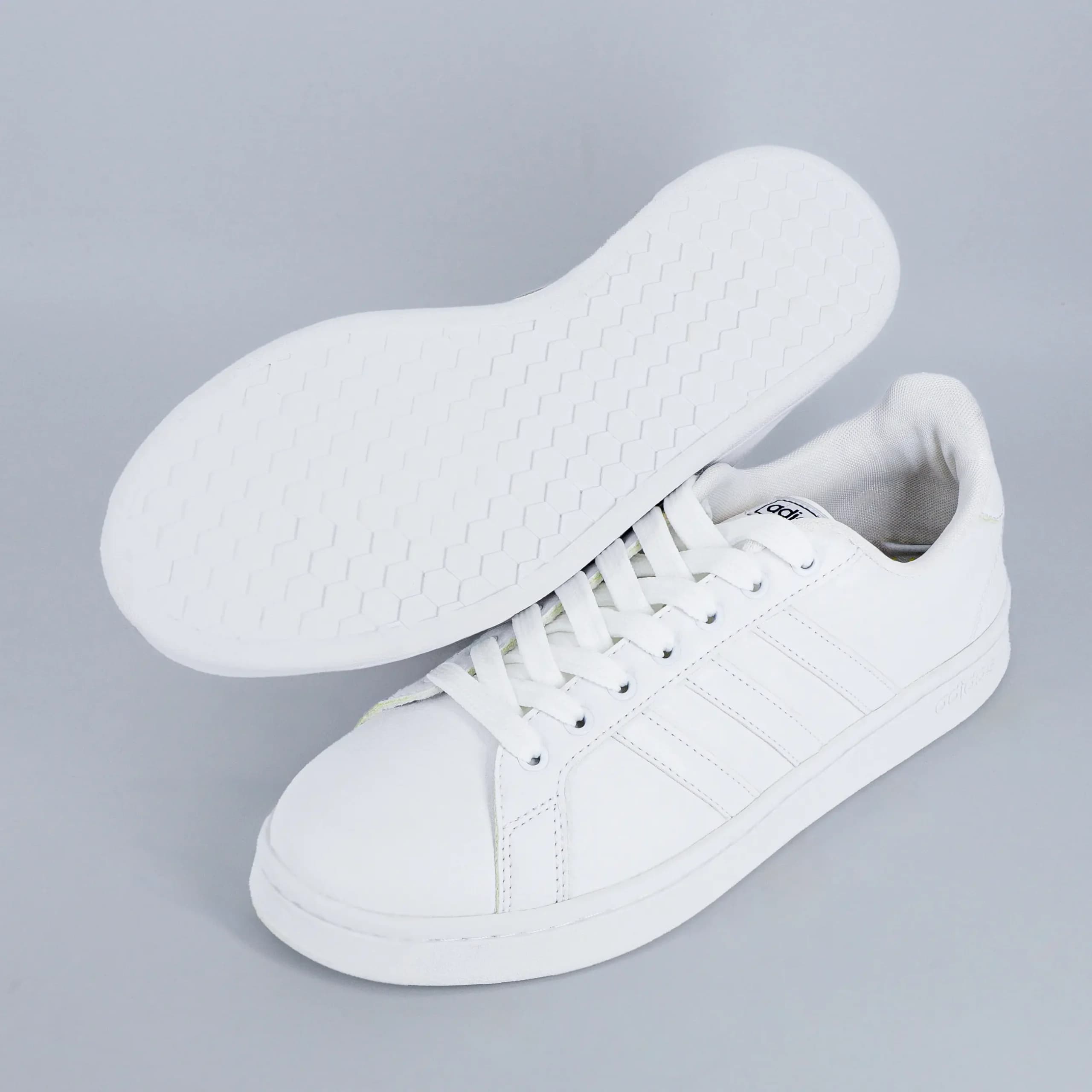 کتونی آدیداس گرند کورت ADIDAS GRAND COURT زنانه سفید کد 2166 — تصویر ۲