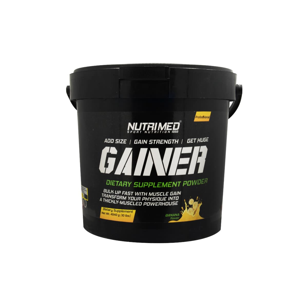 پودر گینر نوتریمد 4.5 کیلوگرم با طعم موز Nutrimed Gainer 4.5 kg