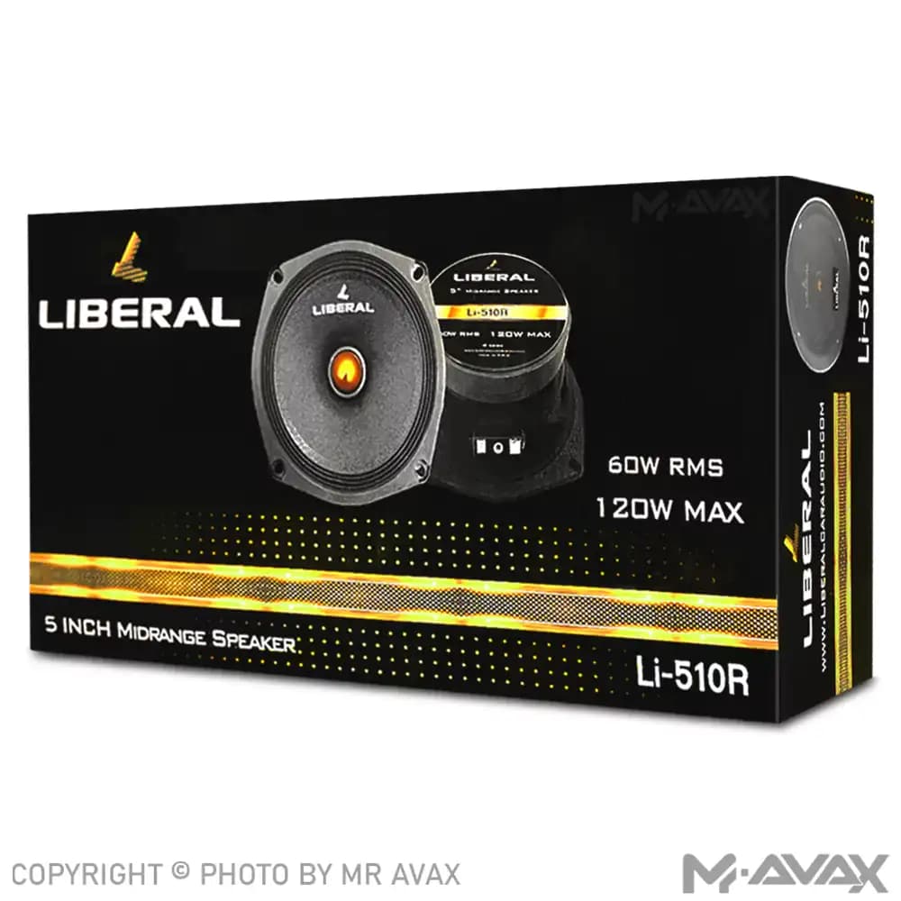 میدرنج 5 اینچ لیبرال مدل Li-510R(دو عددی) — تصویر ۵