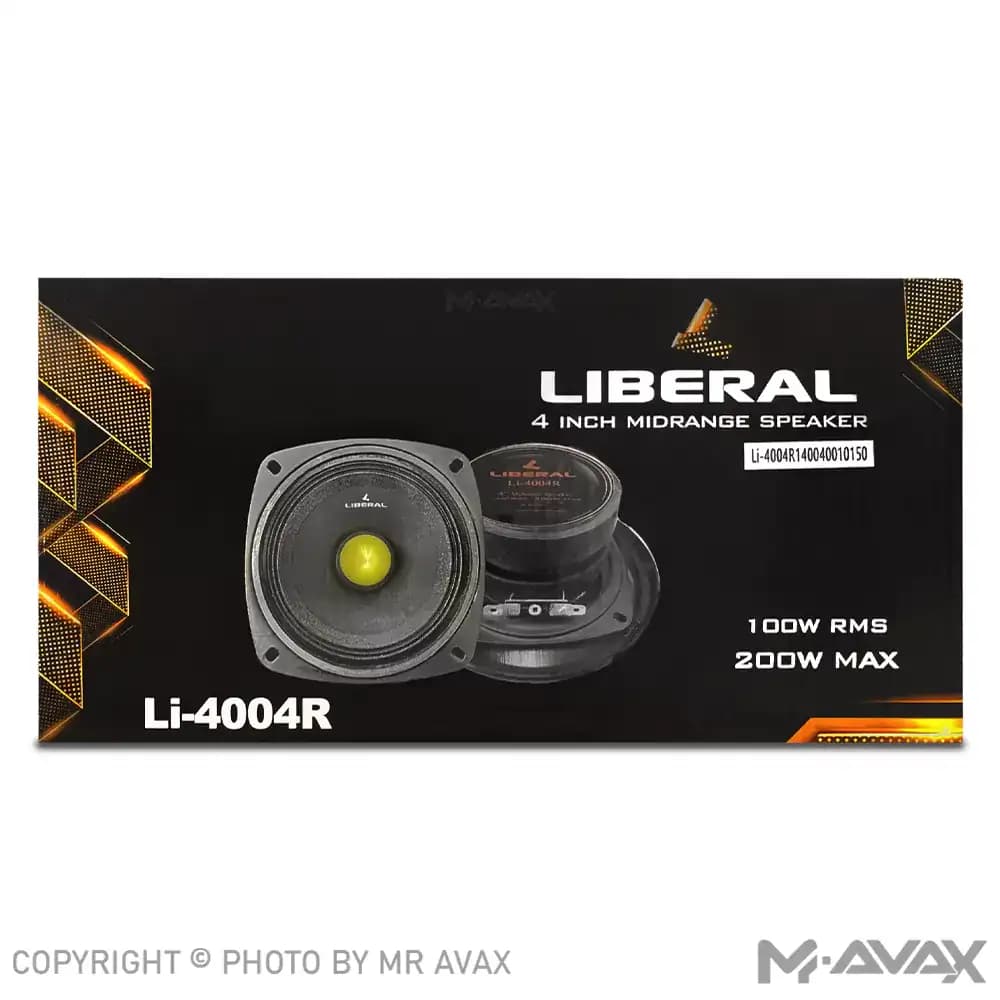 میدرنج 4 اینچ لیبرال مدل Li-4004R(دو عددی) — تصویر ۵