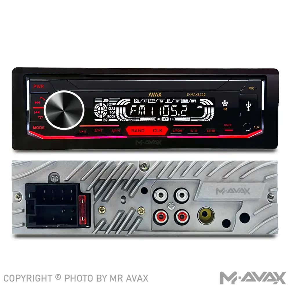 پخش آواکس مدل E-MAX6400