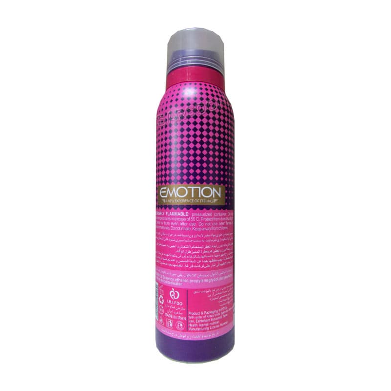 اسپری ضد تعریق زنانه ایموشن مدل Mon Paris حجم 150 میلی لیتر Emotion Mon Paris Deodorant Spray For Women — تصویر ۲