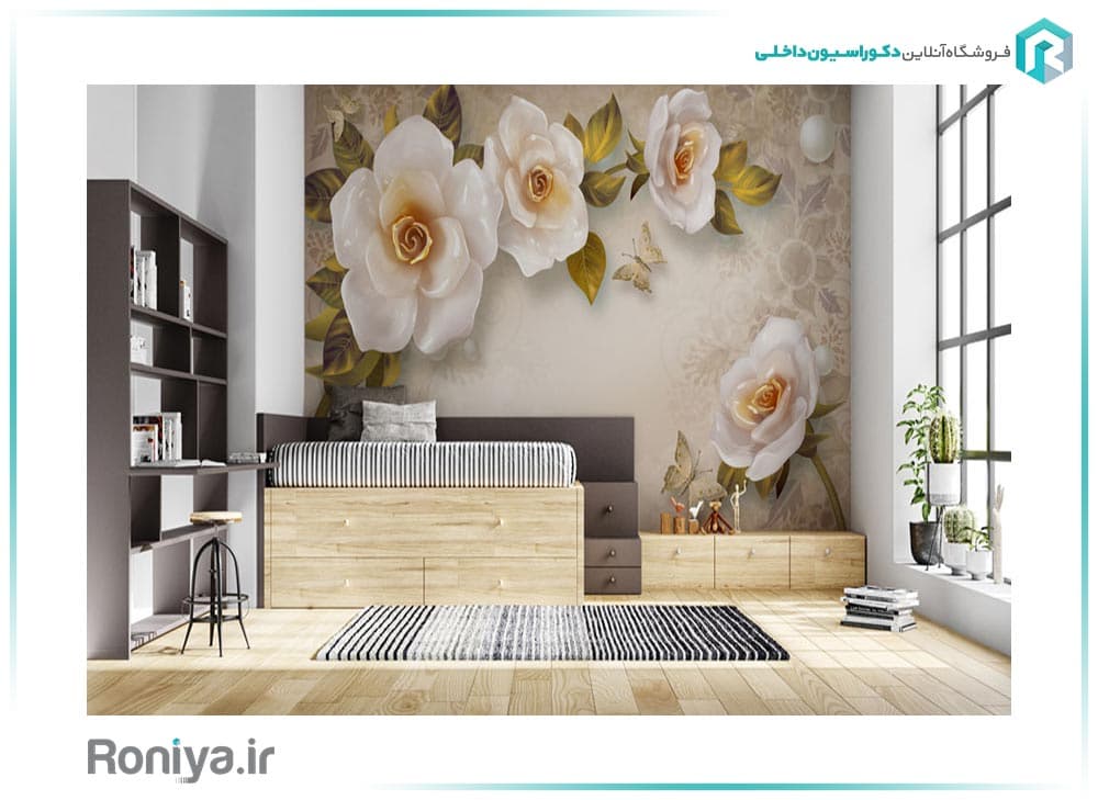 پوستر سه بعدی گل 3DF-325 — تصویر ۴