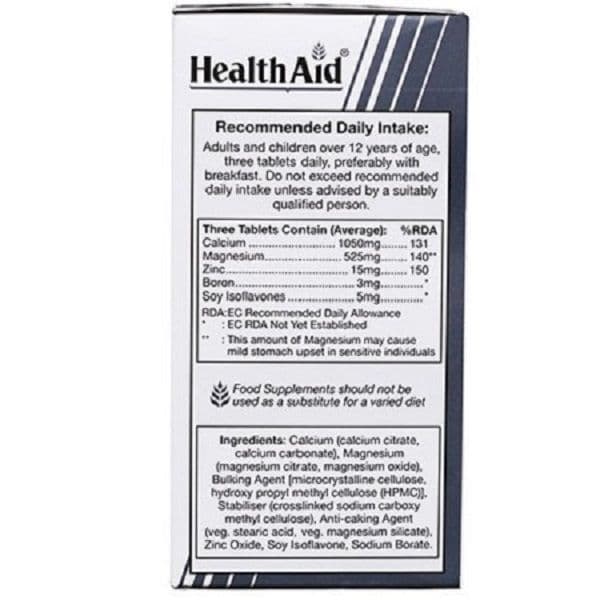 قرص کلمگزینک هلث اید 60 عددی Health Aid Calmagzinc — تصویر ۲