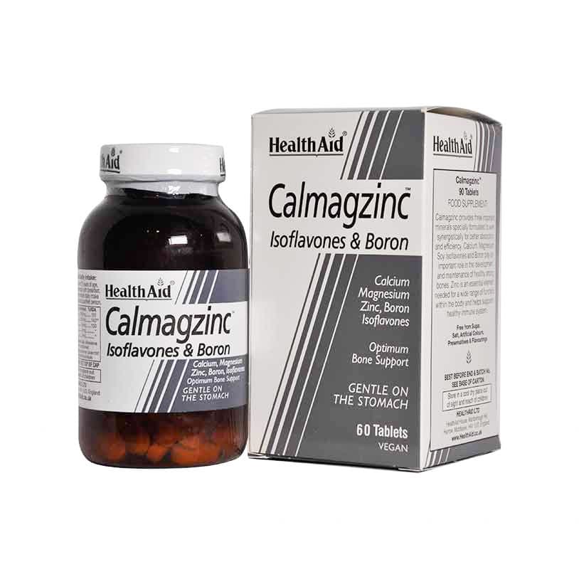 قرص کلمگزینک هلث اید 60 عددی Health Aid Calmagzinc