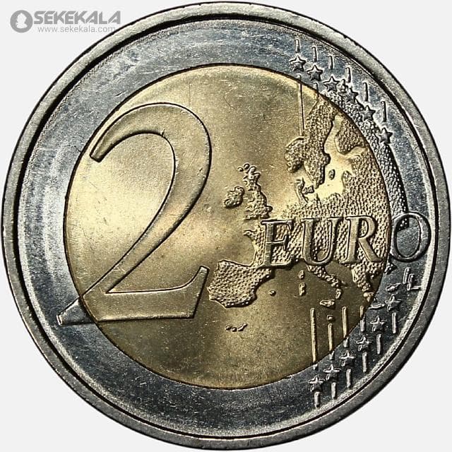 سکه 2 یورو یادبودی آلمان 2024 (UNC)(صد و هفتاد و پنجمین سالگرد قانون اساسی کلیسای سنت پاول) — تصویر ۲