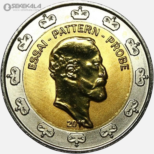 سکه 2 Xeros لیختن اشتاین 2011 (نمونه)(UNC)