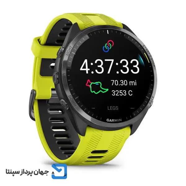 ساعت گارمین Forerunner 965 Yellow — تصویر ۴