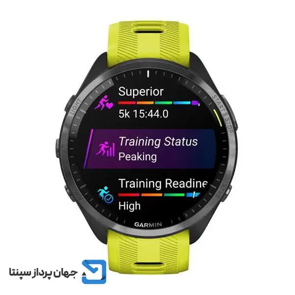 ساعت گارمین Forerunner 965 Yellow — تصویر ۳
