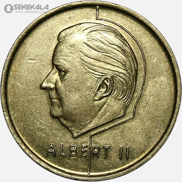 سکه 5 فرانک بلژیک 1994 (BELGIE)(آلبرت دوم)