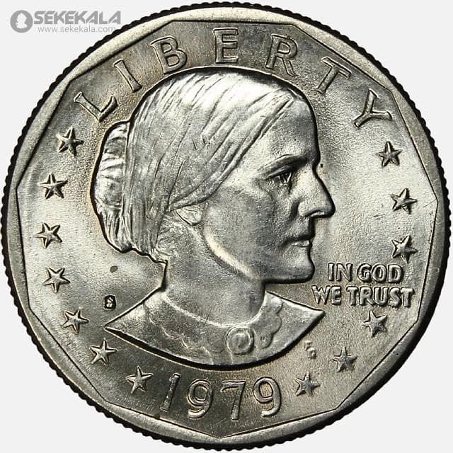 سکه 1 دلار آمریکا 1979 S (سوزان)(UNC)